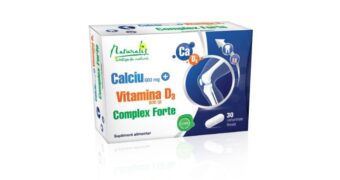 Calciu + Vitamina D3 Complex Forte