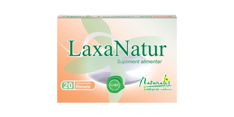 LaxaNatur, sprijină tranzitul intestinal