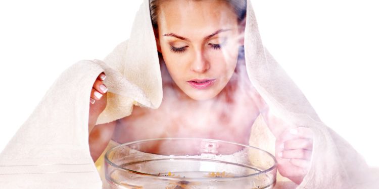 Facial steam bath