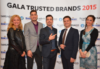 CATENA, premiată din nou la Gala Trusted Brands 2015, editia a X -a