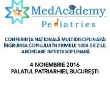 Conferinta Nationala Multidisciplinara MedAcademy Pediatrics