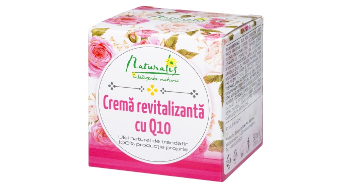 Naturalis Crema revitalizanta cu Q10 si ulei de trandafiri