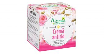 Crema antirid de la Naturalis invinge semnele timpului