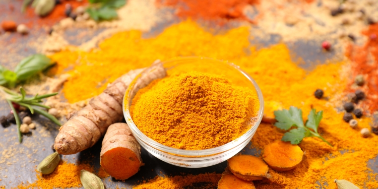 inainte de Turmeric sau curcuma