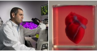 Cercetatorii au creat prima inima 3D printata
