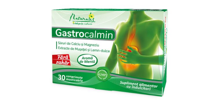 Gastrocalmin susține digestia