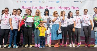 Catena, din nou „Cea mai inimoasă echipă” la Happy Run – Race for the Cure România