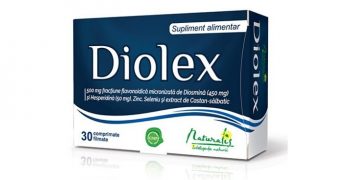 Diolex comprimate – venotonic, venoprotector, susţine drenajul limfatic