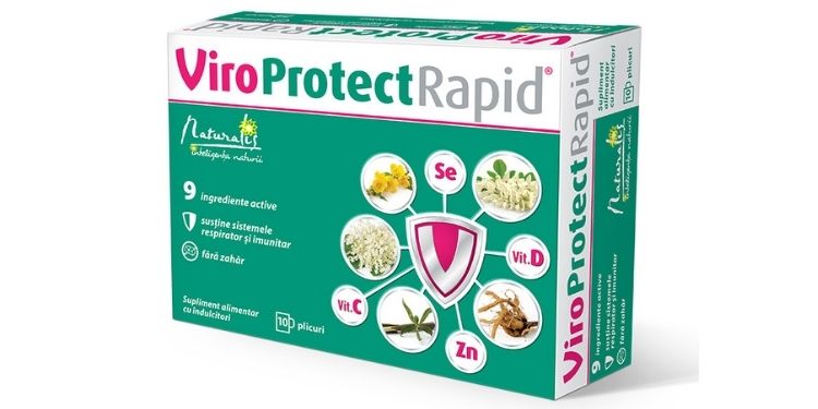 ViroProtect Rapid – menţine sănătatea tractului respirator, stimulează imunitatea