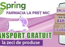 Springfarma – Transport gratuit pentru zeci de produse! Online, mereu rapid şi în siguranţă!