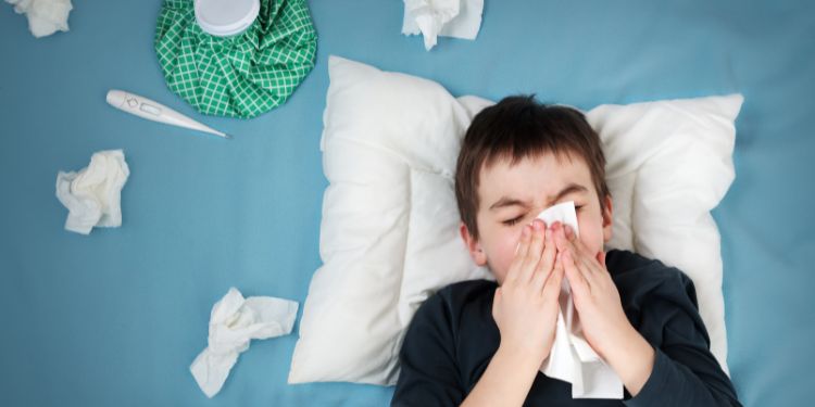 raceala, gripa, bronşiolita, pneumonie, amigdalita, alergii, febră, nas înfundat, nas curgător, dureri în gât, virusuri, pneumonia, bolile respiratorii la copii,