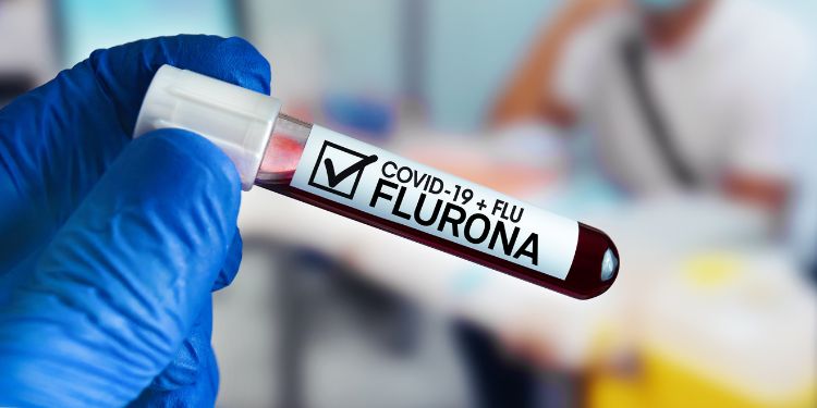 flurona, gripa, COVID-19, 