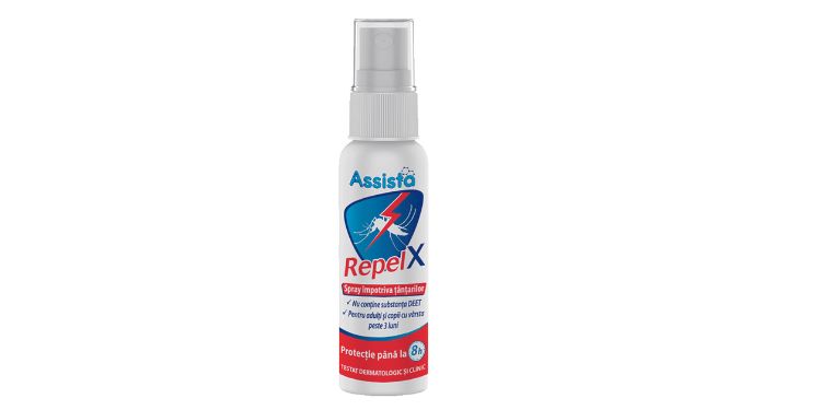 Assista RepelX spray împotriva ţânţarilor, Assista, RepelX, spray împotriva ţânţarilor,