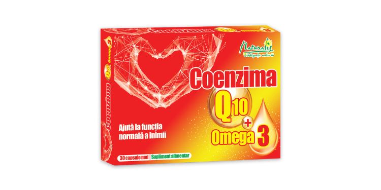 Coenzima Q10 + Omega 3, Coenzima Q10, Omega 3,