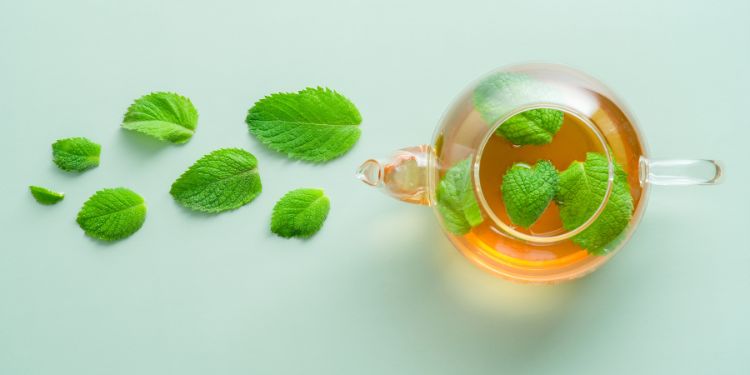 ceaiuri pentru transpiratie excesiva, ceai de menta,