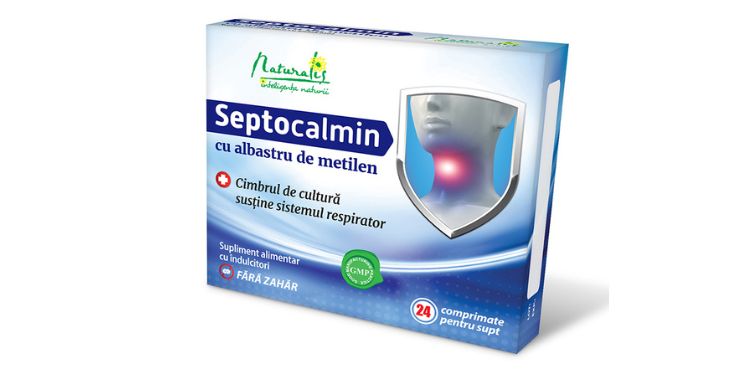 Naturalis Septocalmin cu albastru de metilen